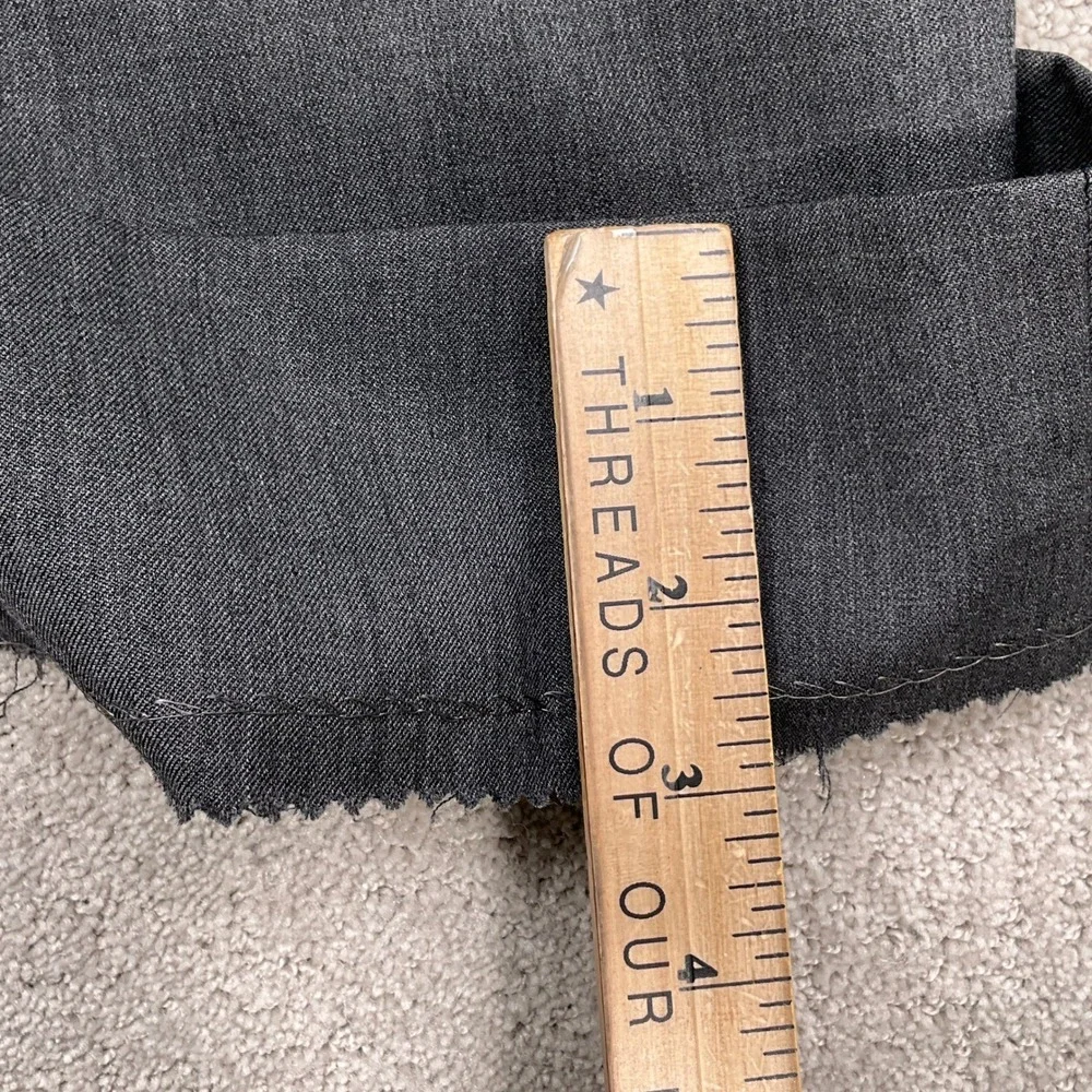Jos A‎ Bank Suit 44L 36W 30L Light Gray Traveler Two Button
